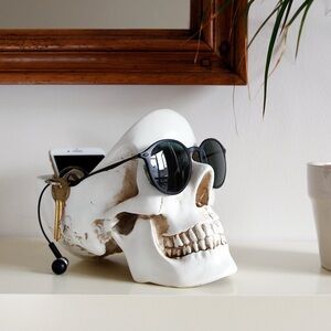 Decorative Storage Skull by SuckUK - BNIB